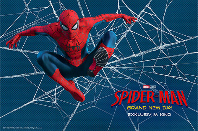 Kinoplakat für Spider Man - brand new day